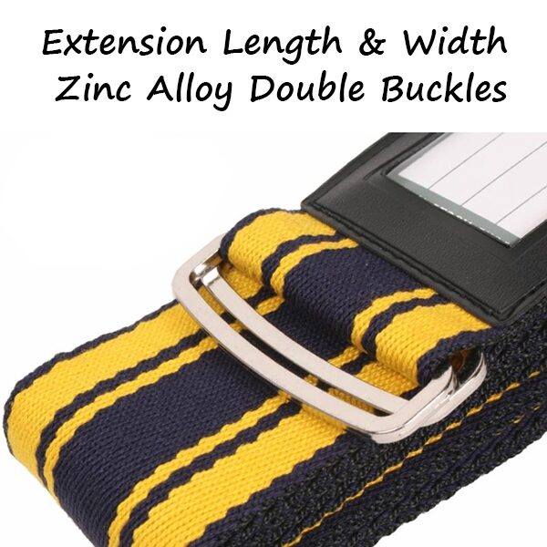 Travel Luggage Straps Suitcase Belts, Extension Length and Width