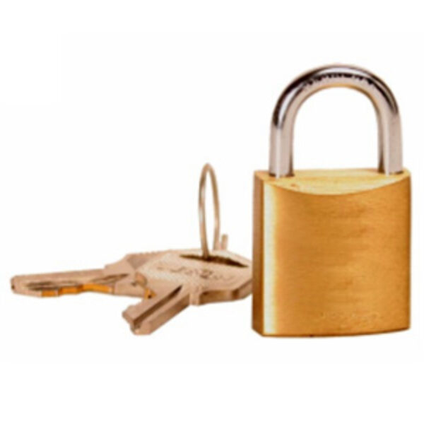General Solid Brass Luggage Lock with Two Keys