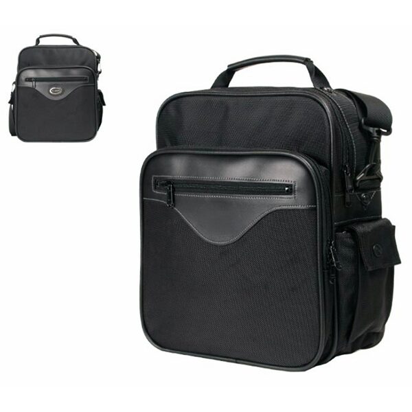 Black Nylon Multifunctional Leisure Portable Vertical Briefcase