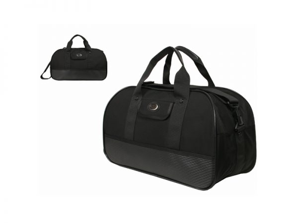 Black Nylon 18 Inch Classic Travel Portable Duffel Bag