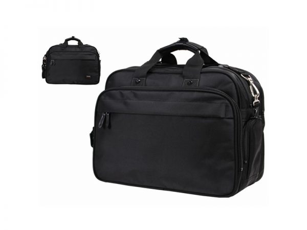 Large Capacity Nylon 17.7 Inch Multi-Layer Business Briefcase