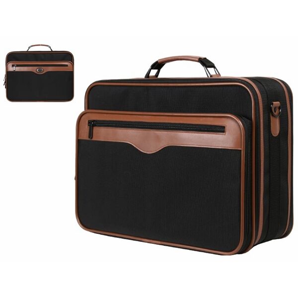 Two-Tone Efficiency 18 Inch Hard-Sided Business Briefcase