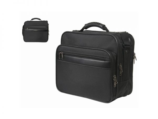 Black Nylon Multifunctional Classic Business Affairs Briefcase