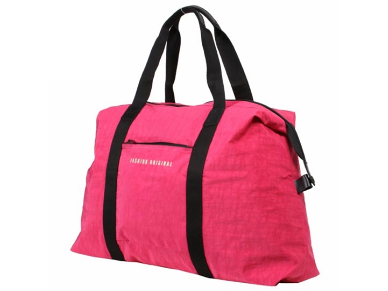 Pink Lightweight Large Travel Portable Duffel Bag - Taiwan bag luggage