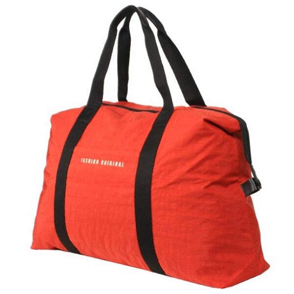 Red Lightweight Large Travel Portable Duffel Bag