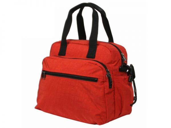 Red Super Lightweight Portable Shoulder Duffle Bag