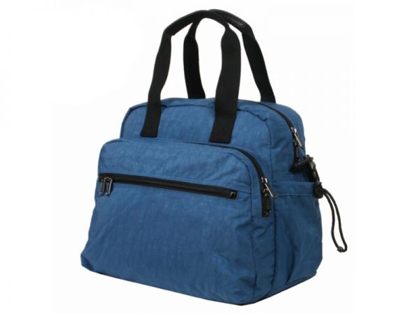 Blue Super Lightweight Portable Shoulder Duffle Bag