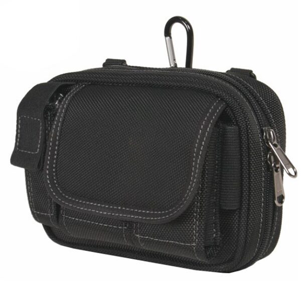Essential Heightening Double Layer Horizontal Multipurpose Travel Pouch