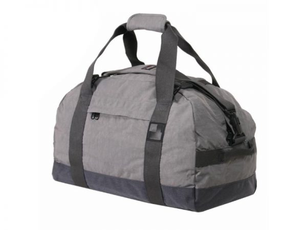 Gray M-Size Heavy Duty Big Loads Travel Duffel Bag