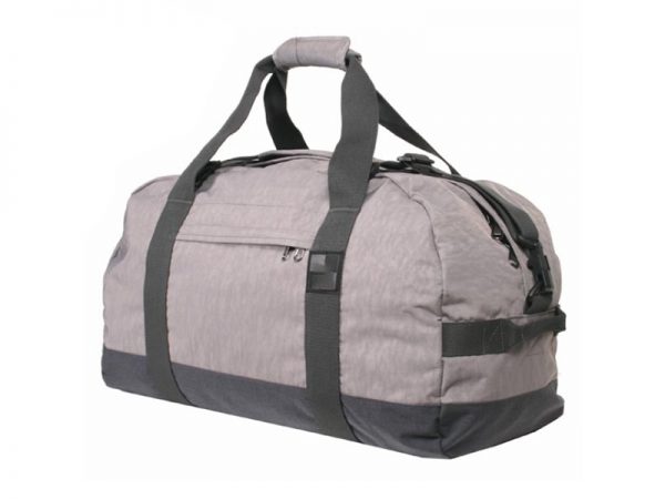 Gray L-Size Heavy Duty Big Loads Travel Duffel Bag