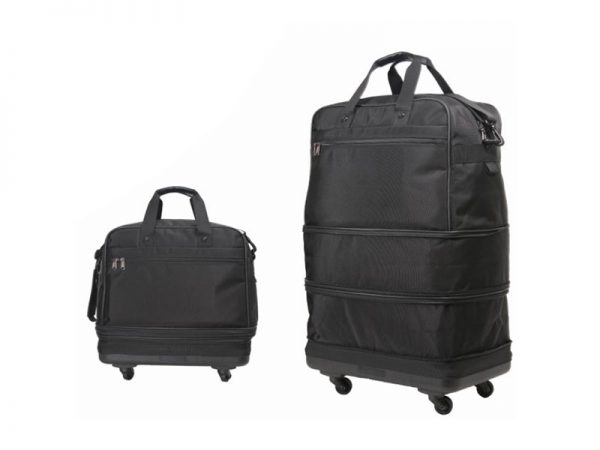24-inch Lightweight Three-layer Telescopic Quiet Four Wheeled luggage