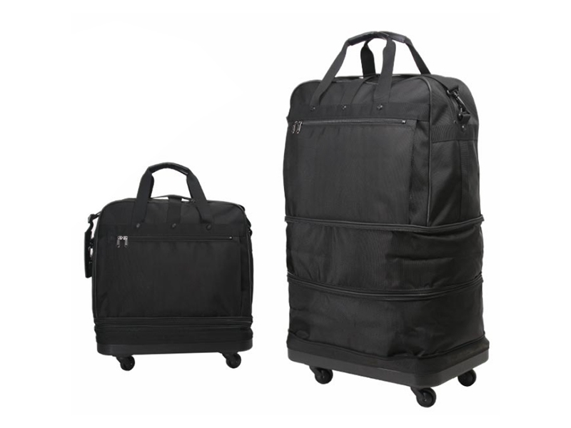 30-inch Lightweight Three-layer Telescopic Quiet Four Wheeled luggage