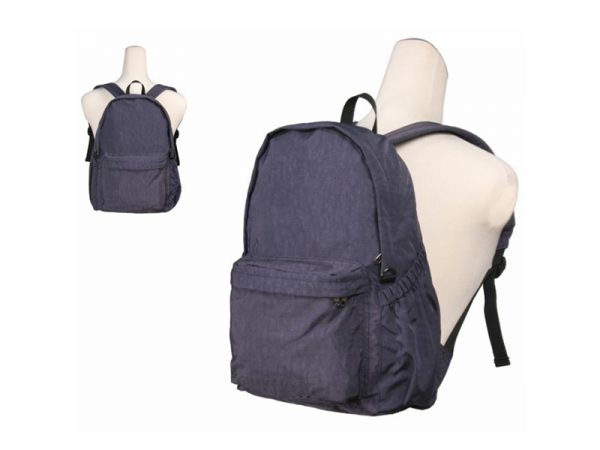 Comfy Violet Lightweight Leisure Nylon Backpack Bag