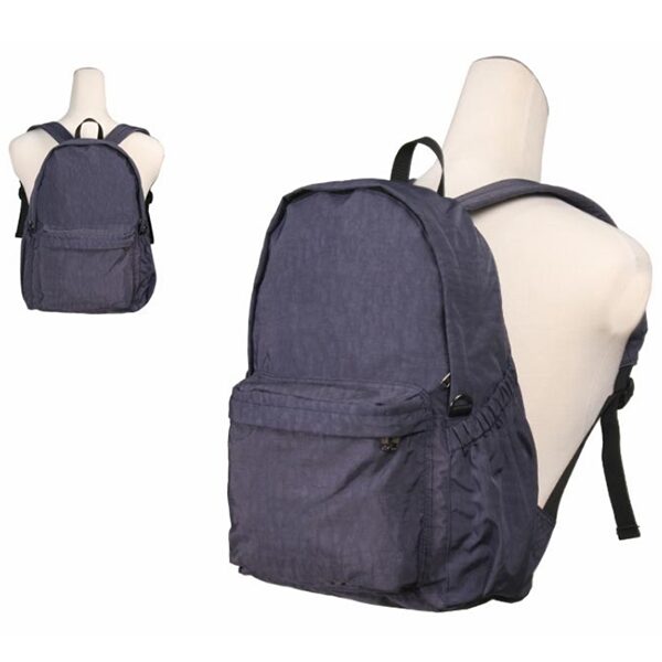 Comfy Violet Lightweight Leisure Nylon Backpack Bag