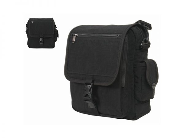 Black Multi-Purpose Travel Cloud Nylon Shoulder Bag