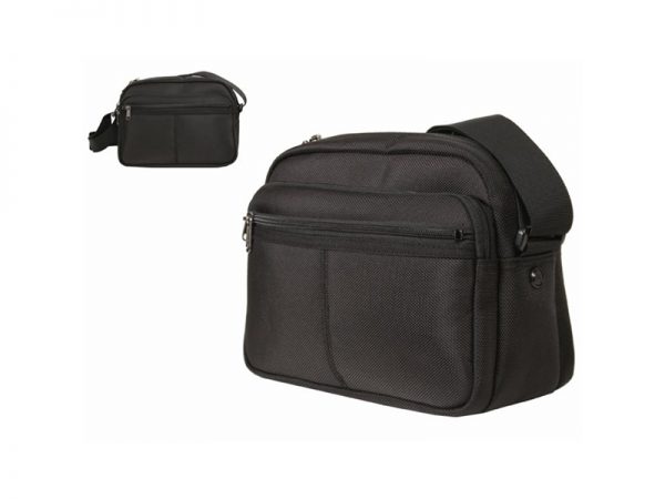 Black Multi-Purpose Leisure Nylon Shoulder Bag