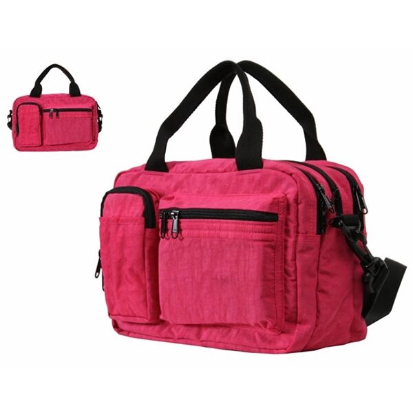 Pink Multi-Use Cross Body Carry-on Shoulder Strap Bag