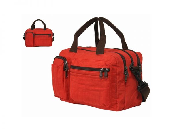 Red Multi-Use Cross Body Carry-on Shoulder Strap Bag